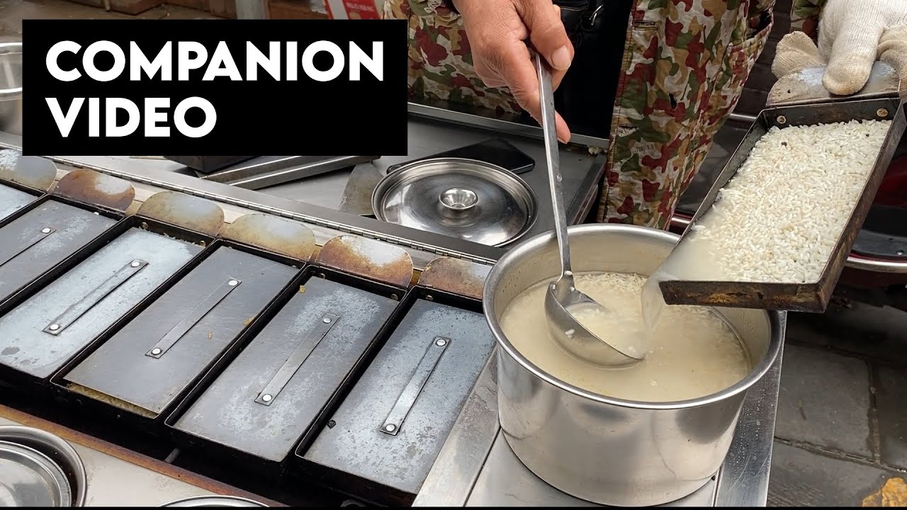 Hunan Vendor teaches us Crunchy Rice Sandwich