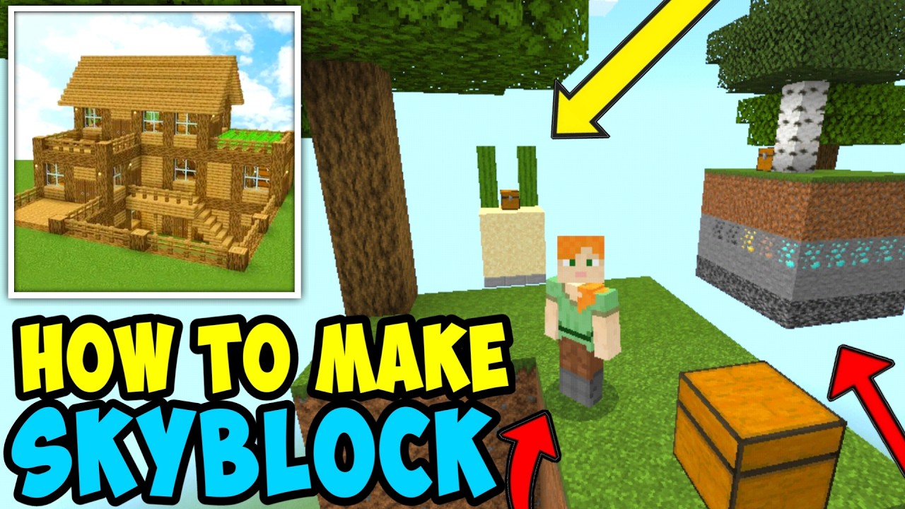 How To Make Skyblock In Block Crazy Robo World | Full Tutorial 2026