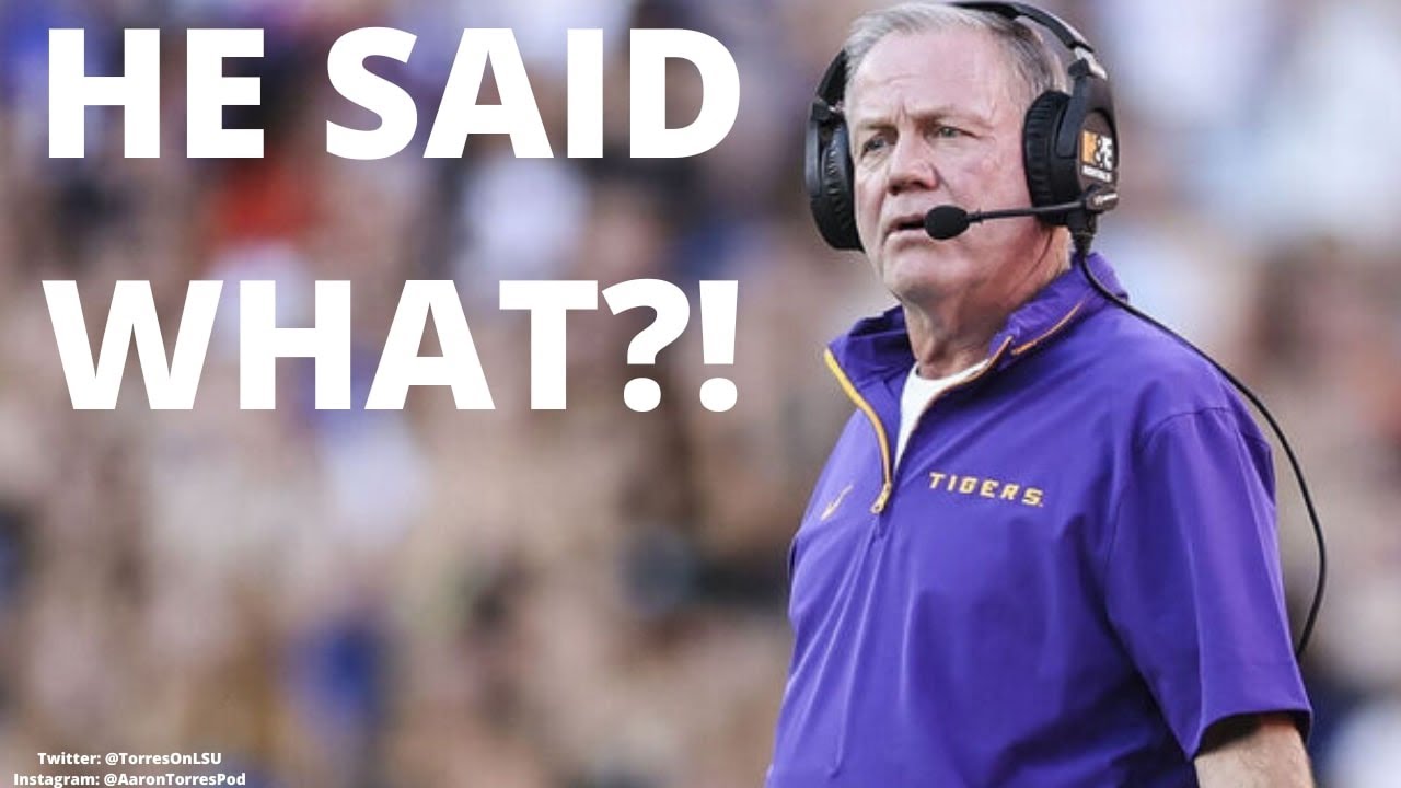 Брайан Келли СКАЗАЛ ЧТО-ТО ПОСЛЕ ПОРАЖЕНИЯ LSU ОТ VANDERBILT — ЭТО ДОЛЖНО ПРИВЕСТИ ВСЕХ БОЛЕЛЬЩИК...