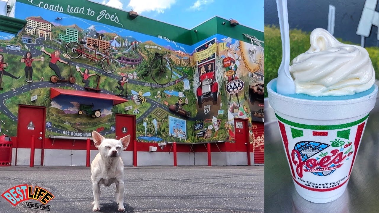 One of the Best Treats in Anaheim, & it’s Only A Few Miles from Disneyland.. Joe’s Italian Ice!