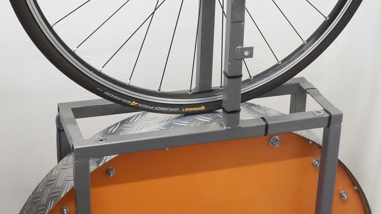 Continental Grand Prix 4 Season Rolling Resistance Test (spin up video)