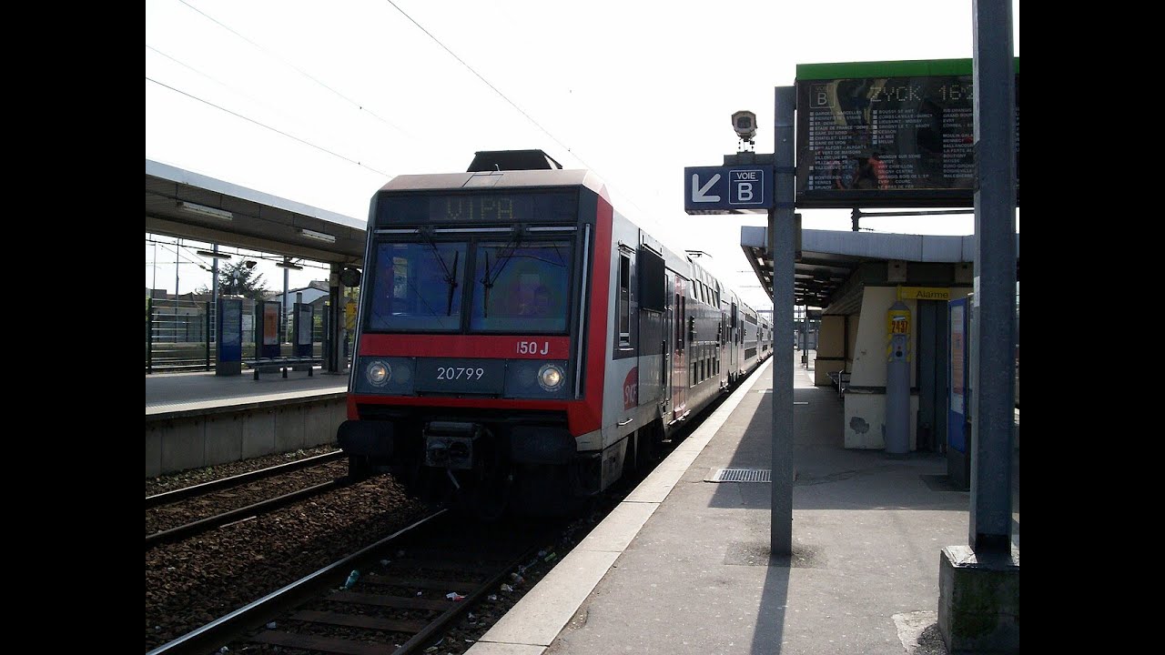 Ligne D du RER de Savigny-le-Temple - Nandy à Combs-la-Ville - Quincy
