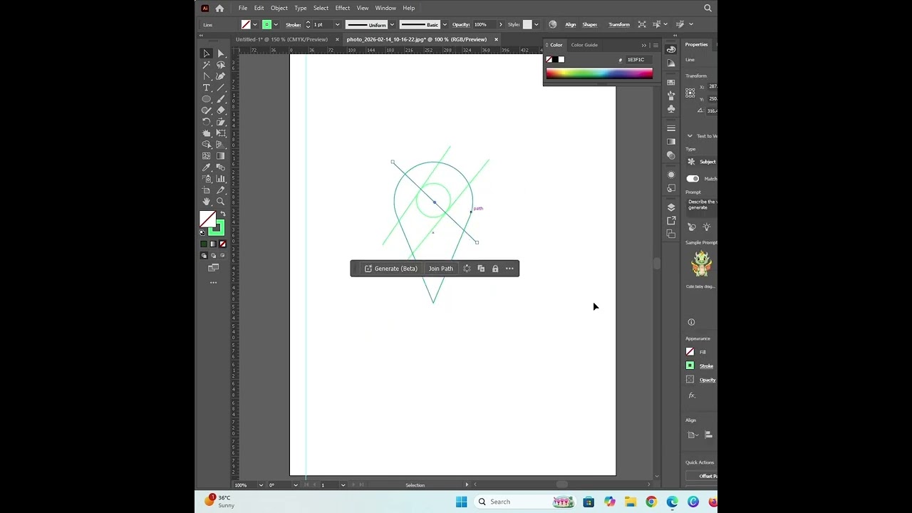 make logo #part7 #adobephoto #adobephotoshop #illustrator 