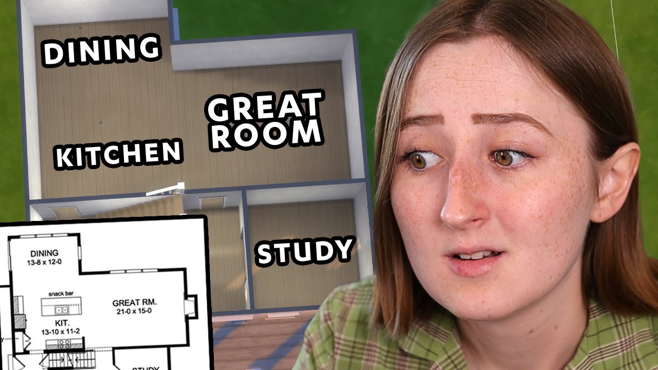 Can I recreate this real floorplan in The Sims 4?