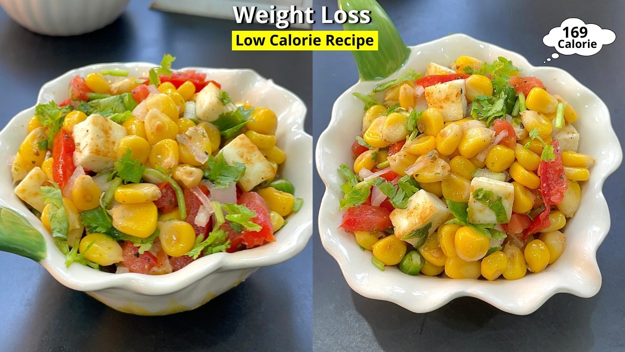 Weight Loss Snacks Recipe | Lose Weight With This Boiled Corn Chaat Recipe वजन घटाएगी ये Corn Salad