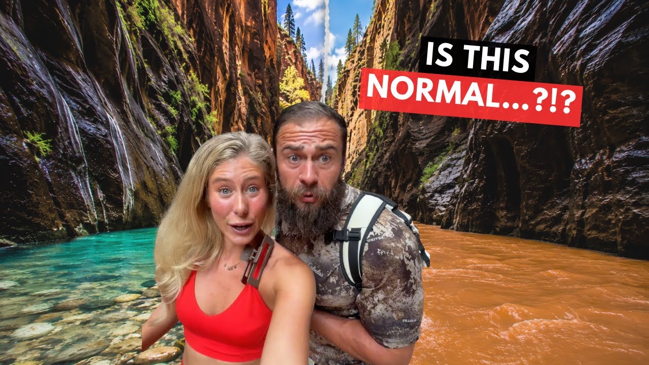 British Couple Hikes Zion&rsquo;s Narrows&hellip; Is It Supposed To Look Like This?