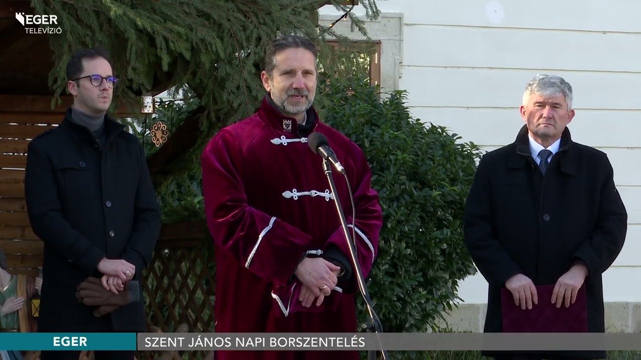 Szent János napi borszentelés - 2025.12.27.