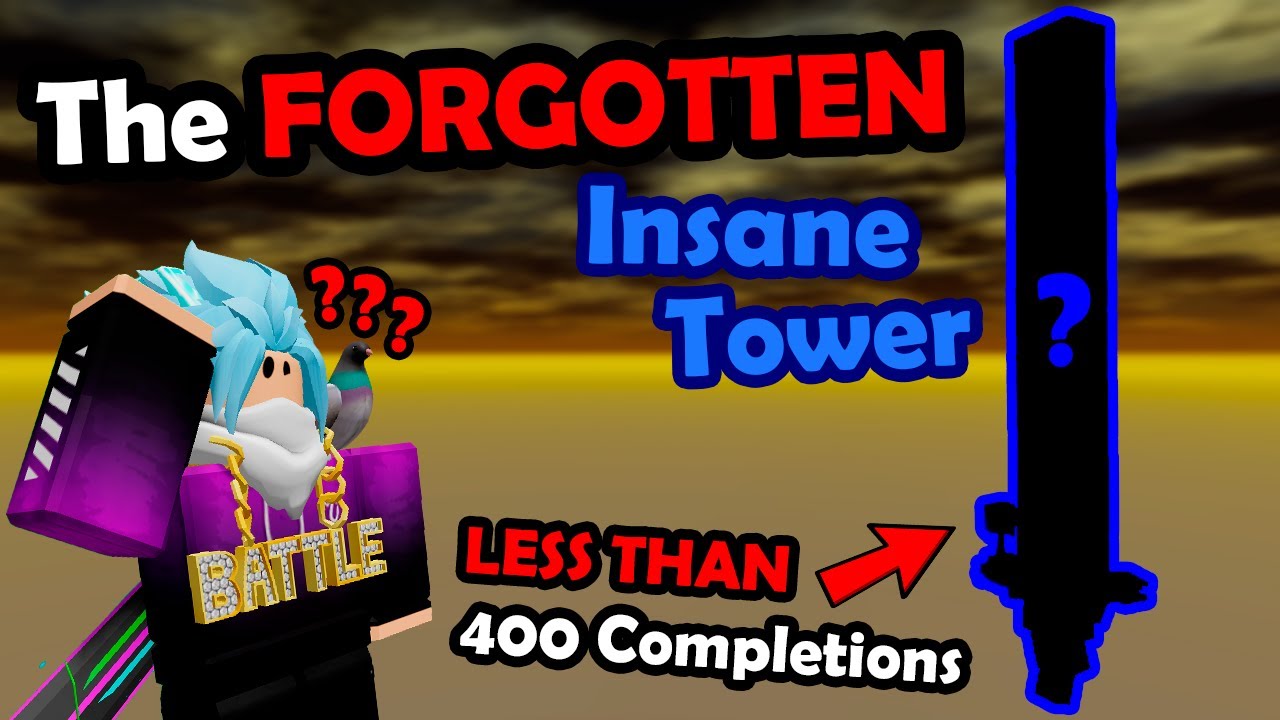 How I Completed JToH's FORGOTTEN Insane Tower | EToH