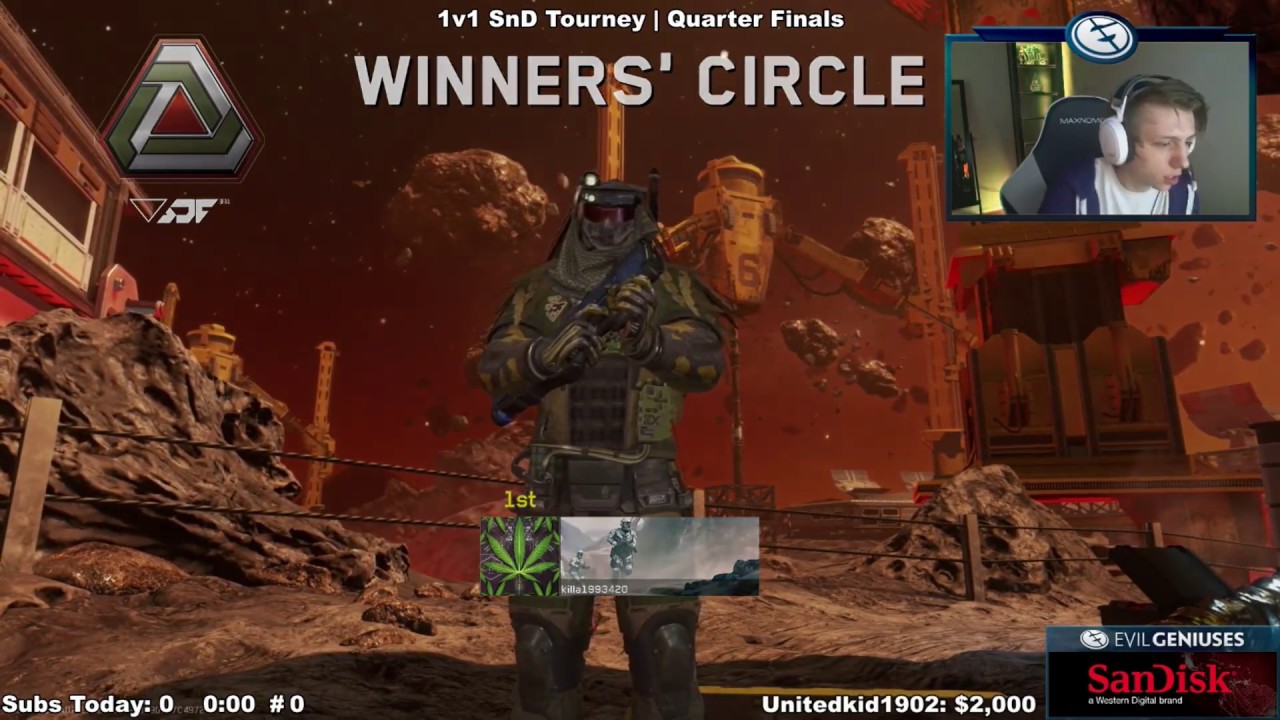 KiLLa vs ColtHavok 1v1 SnD Tourney Finals (Ft. Colt Havok)
