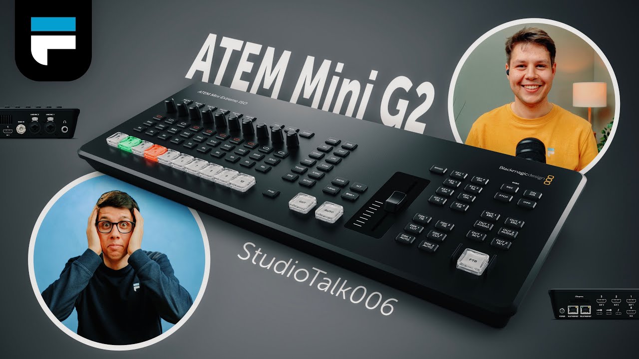 Der Neue ATEM Mini Extreme ISO G2 ist da! &ndash; FullFilm #StudioTalk 006