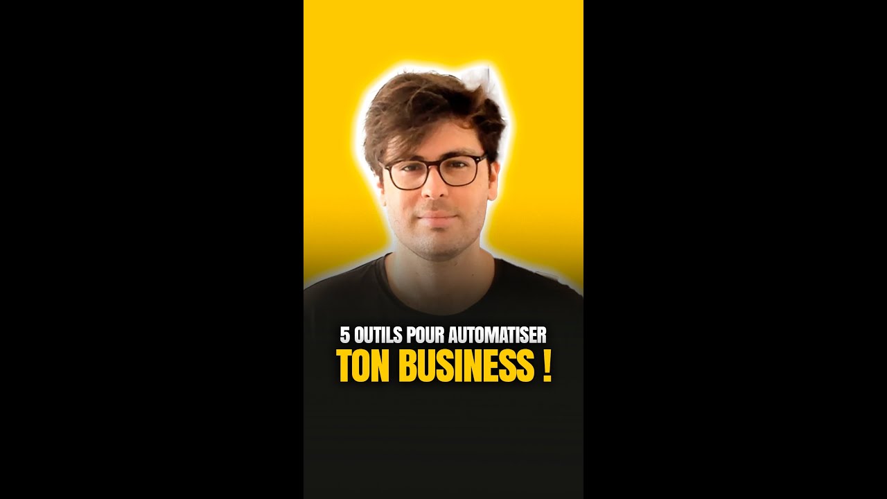 5 outils pour AUTOMATISER ton BUSINESS ! 🦾