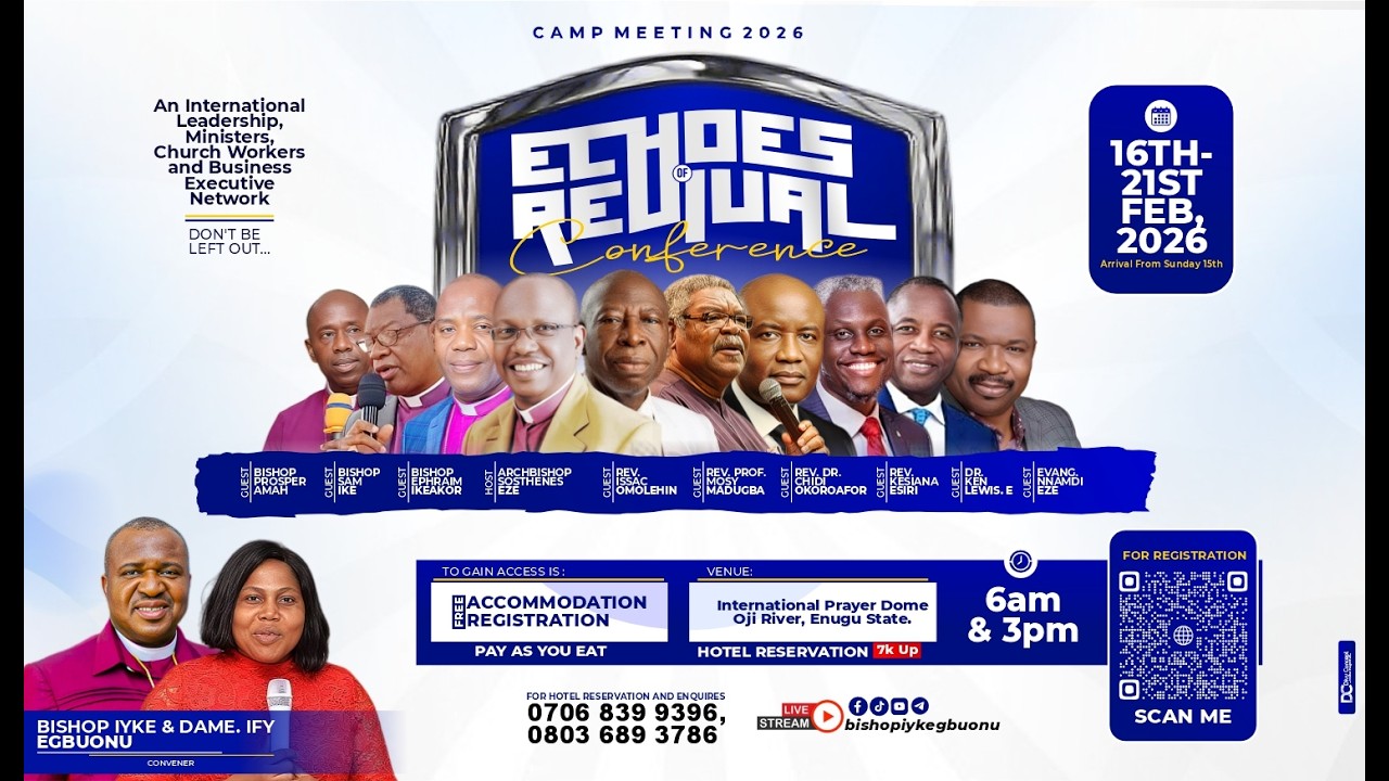 𝐄𝐂𝐇𝐎𝐄𝐒 𝐎𝐅 𝐑𝐄𝐕𝐈𝐕𝐀𝐋 𝐂𝐎𝐍𝐅𝐄𝐑𝐄𝐍𝐂𝐄 || 𝐃𝐀𝐘 𝟐 || 𝐀𝐅𝐓𝐄𝐑𝐍𝐎𝐎𝐍 𝐒𝐄𝐒𝐒𝐈𝐎𝐍