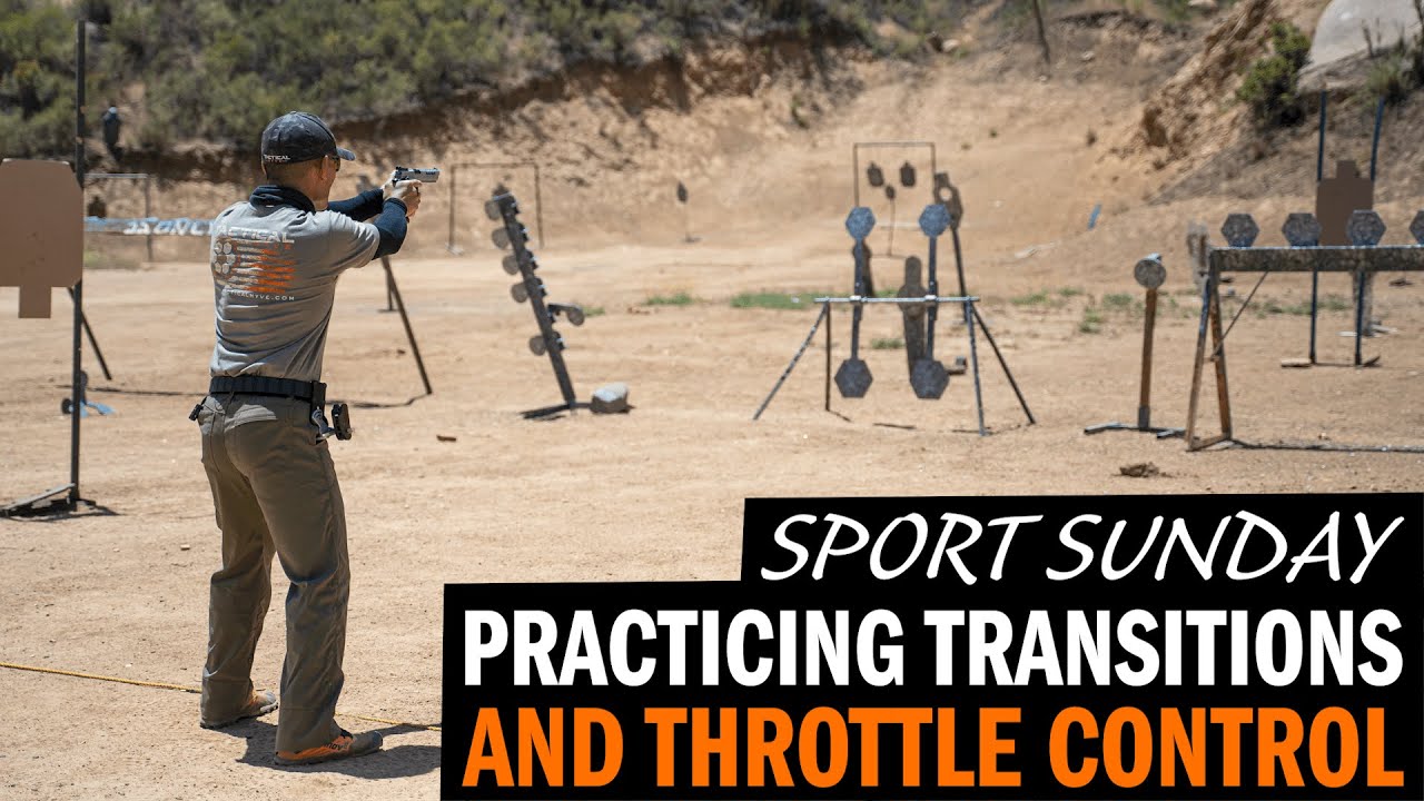 Competition Shooting: Practicing Target Transitions And Throttle Control