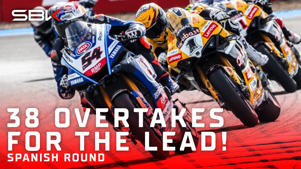 НЕВЕРОЯТНАЯ битва Баутисты и Разгатлиоглу в гонке Хереса 2 | #ESPWorldSBK 🇪🇸