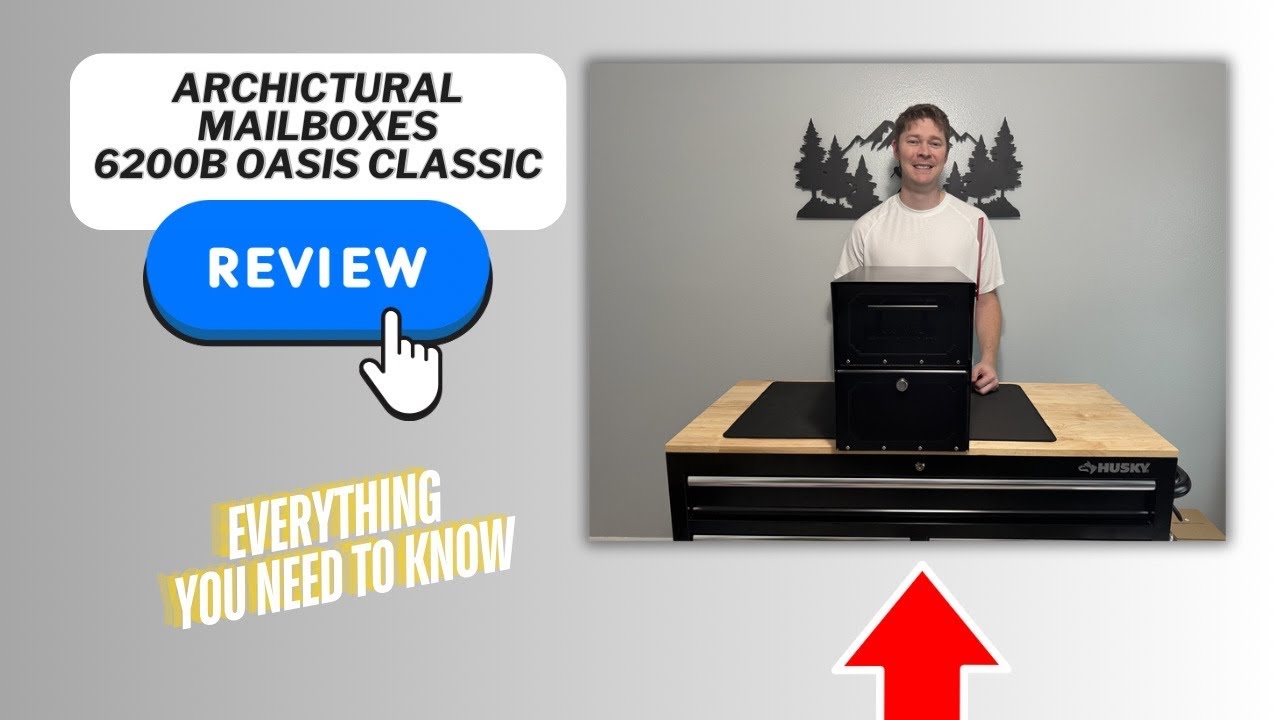 Architectural Mailboxes 6200B-10 Oasis Classic Parcel Mailbox