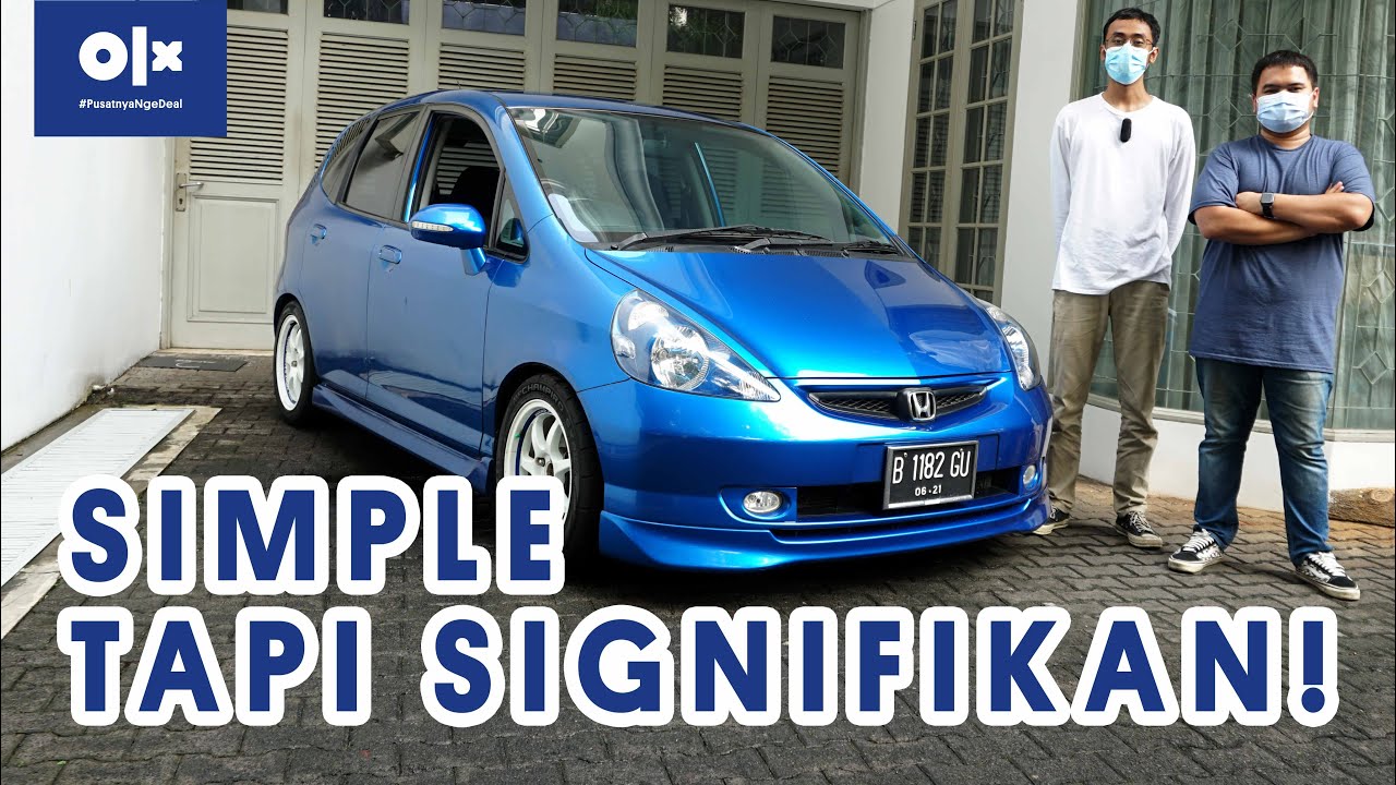DI DANDANIN JADI VERSI HONDA FIT JEPANG | Modification Review - Honda Jazz GD