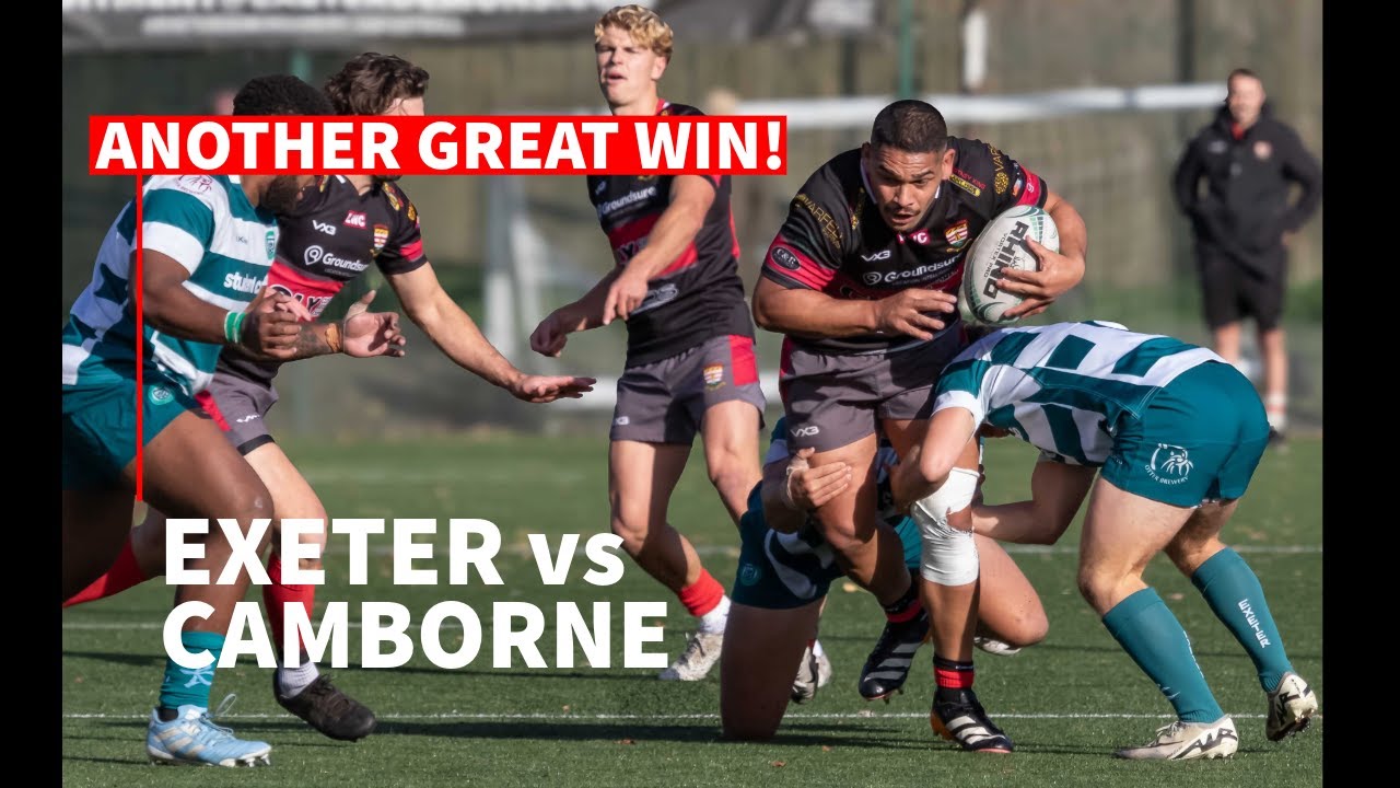 Away to Exeter for another close game!