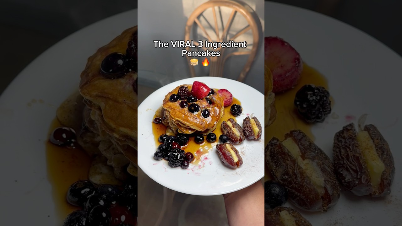 3-Ingredient Pancake Recipe!