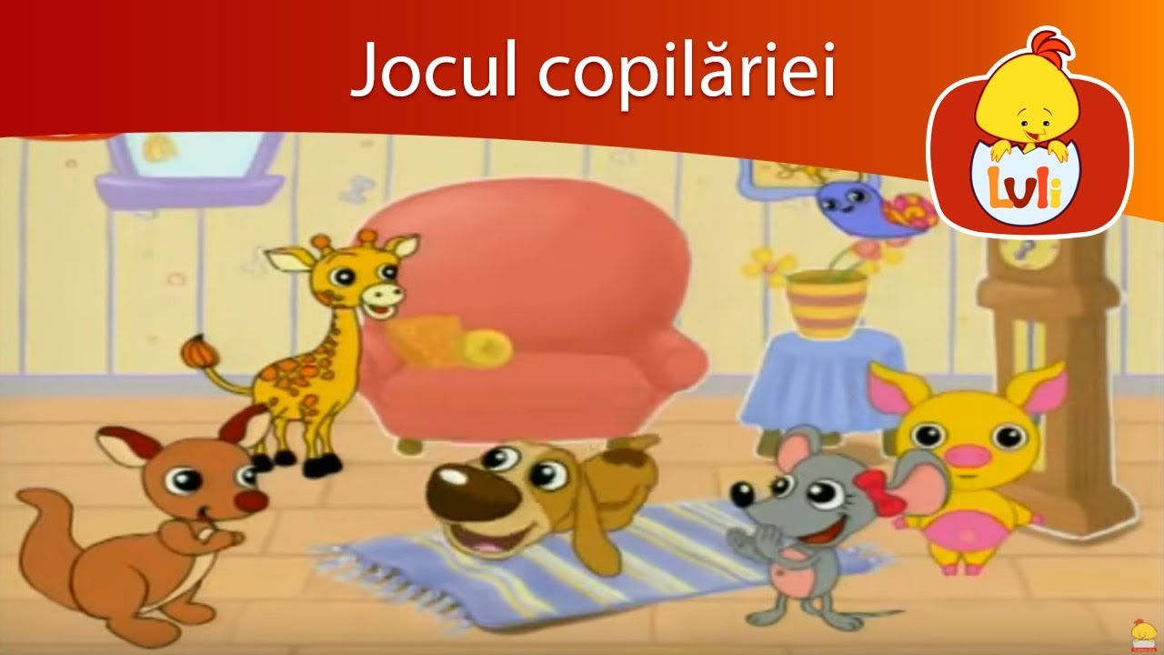 Jocul copilăriei - În camera de zi, pentru copii - Luli TV