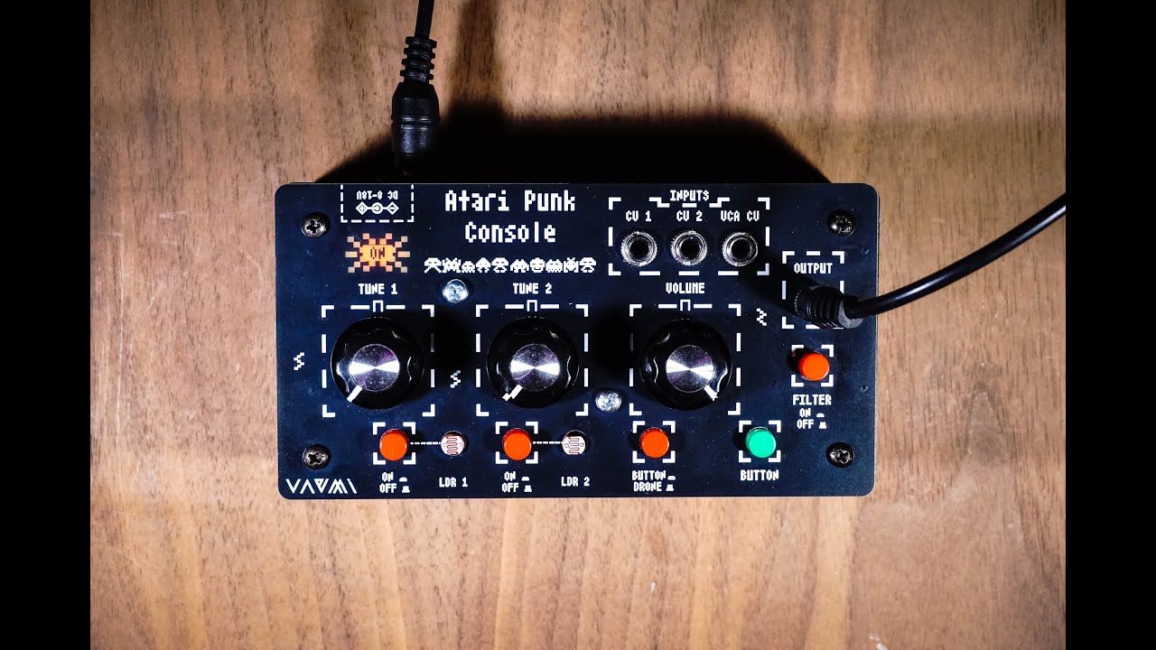 Atari Punk Console : Basic Features : Vaemi (Standalone Synthesizer) #analog #apc #cv #eurorack