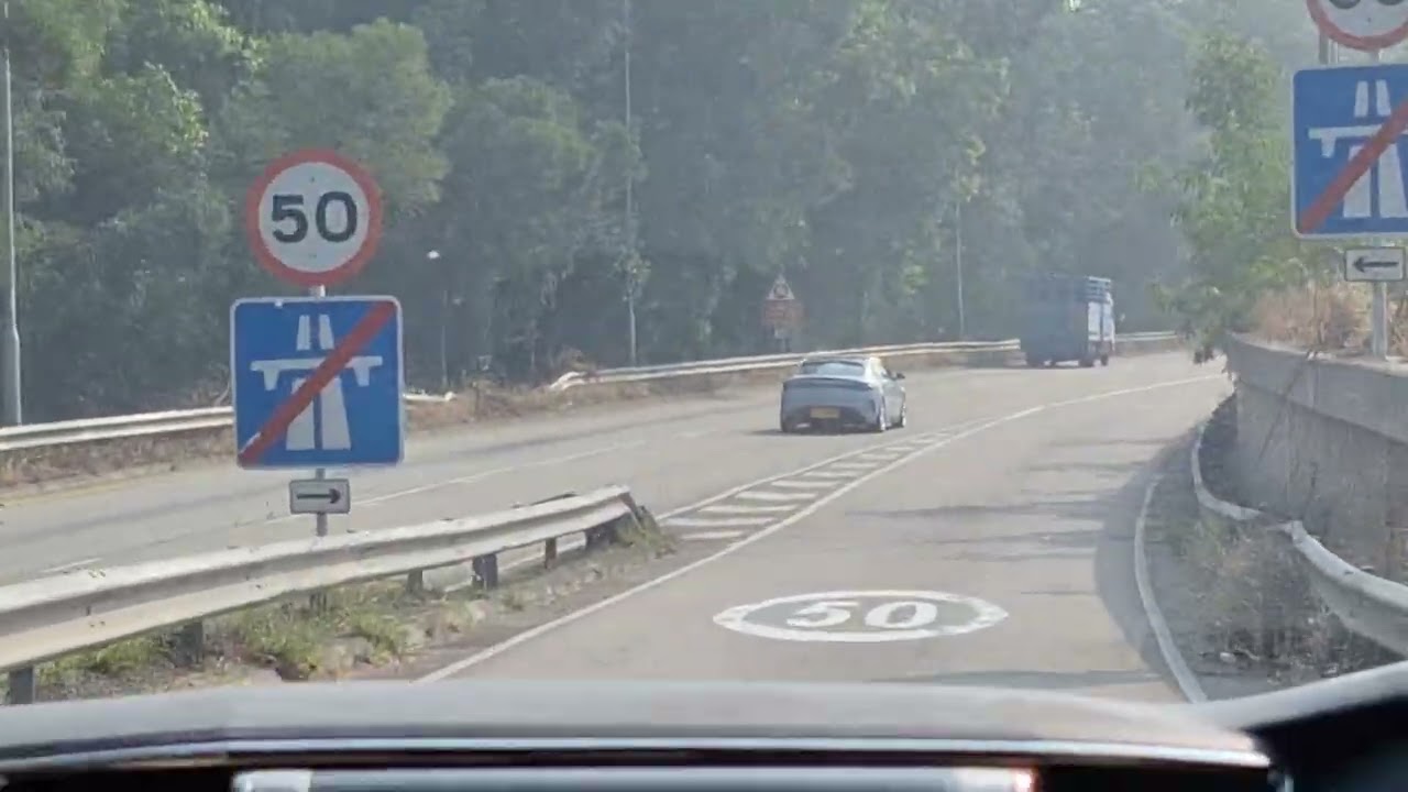 元朗公路往元朗(南)大棠十八鄉迴旋處