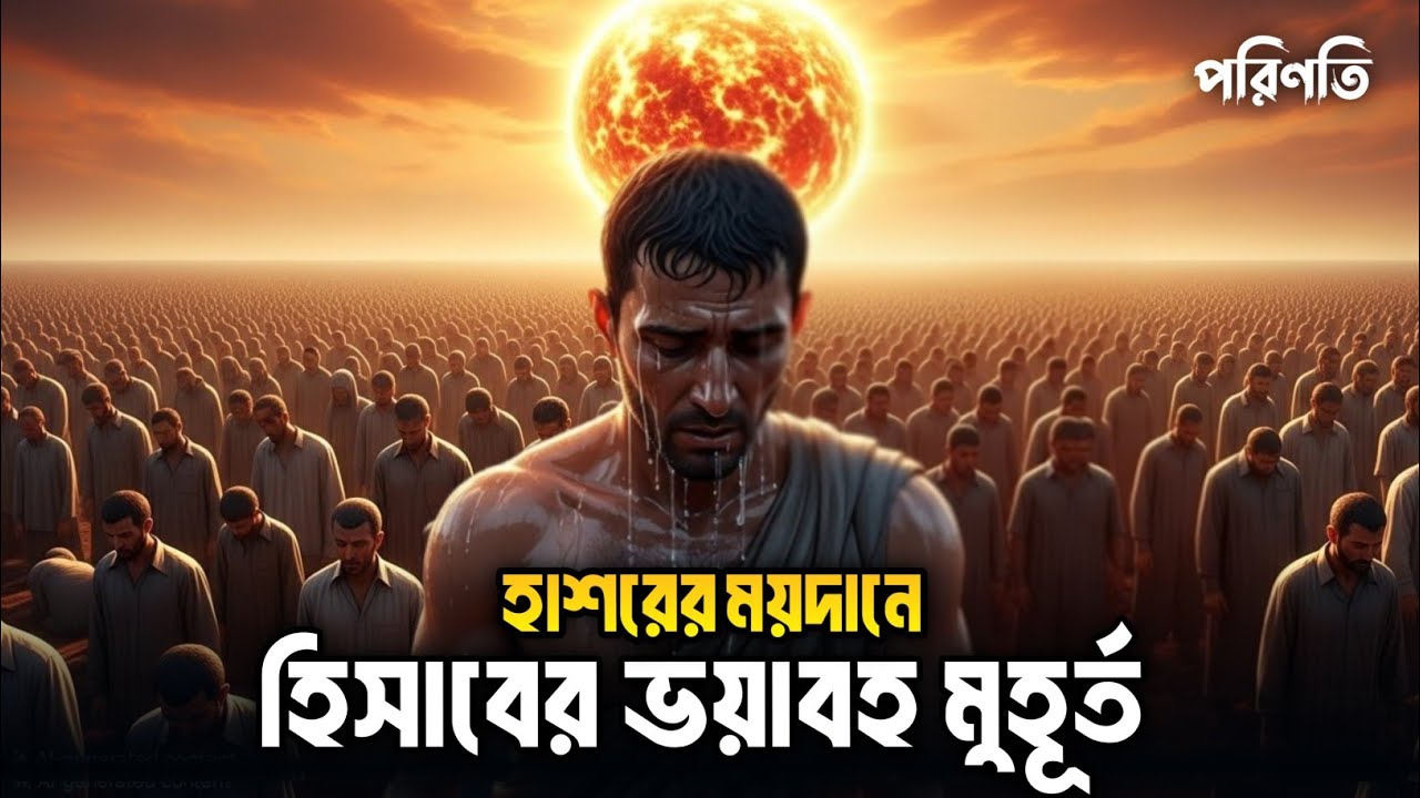 হিসাবের ভয়াবহ মুহূর্ত! | কিয়ামতের দিন | How will Hashar Maidan? | Islamic remainder | পরিণতি 
