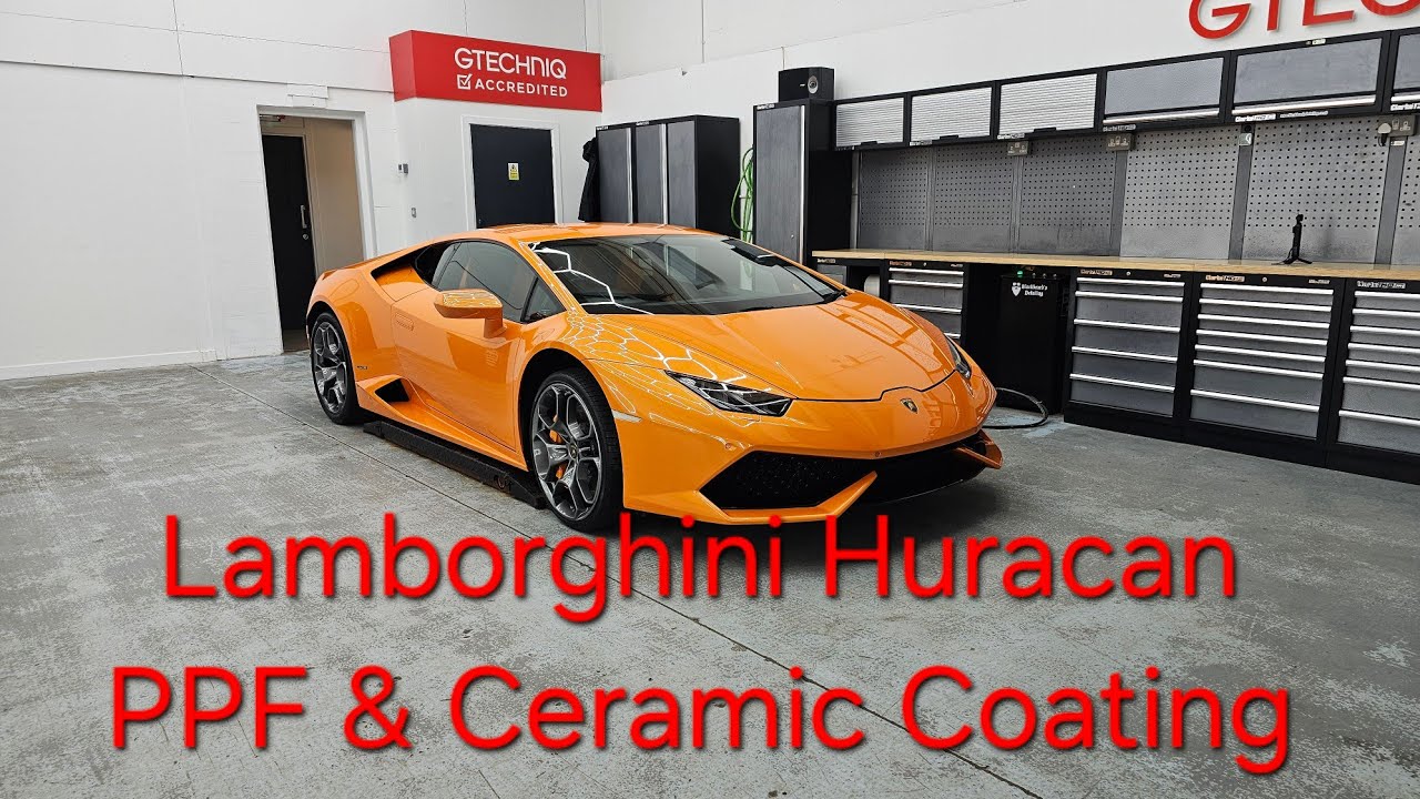 Lamborghini Huracan PPF & Ceramic Coating