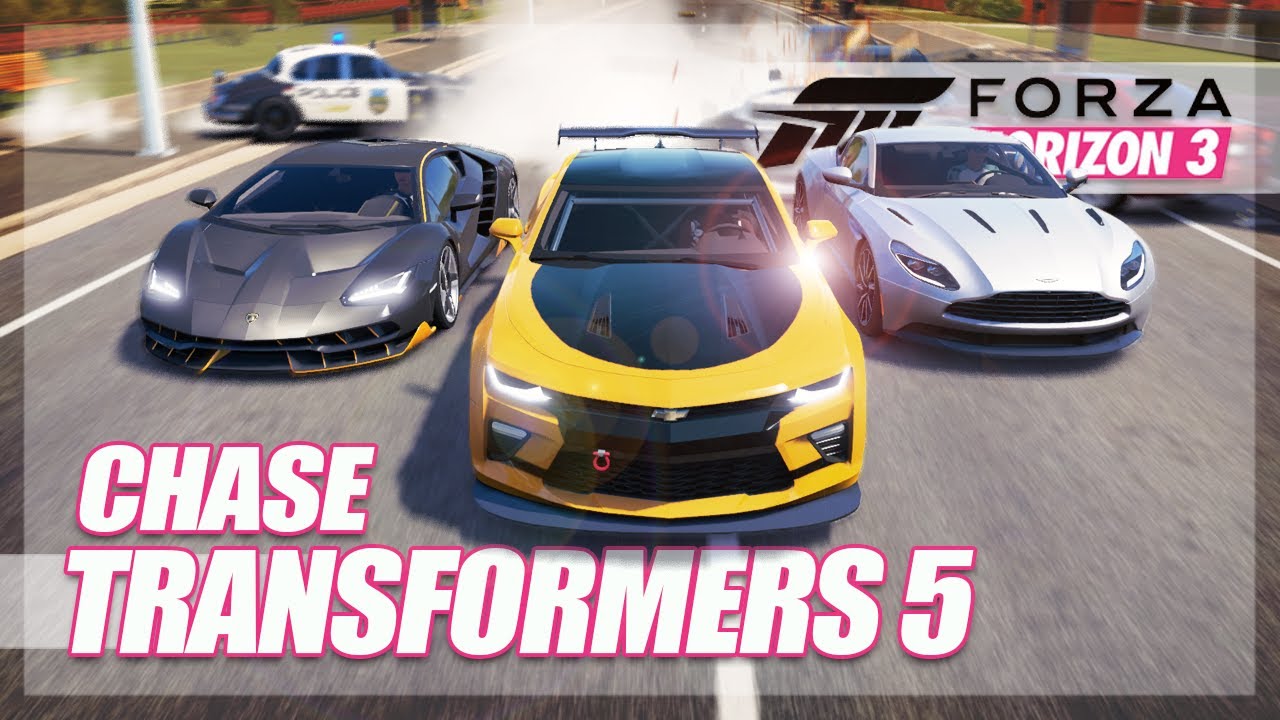Forza Horizon 3 — Transformers 5 Recreation! (London Chase)