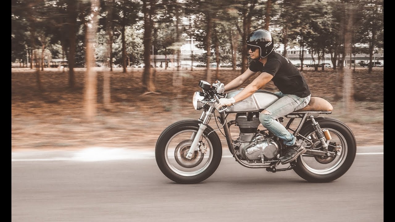 Royal Enfield Continental GT by Zeus custom khonkaen