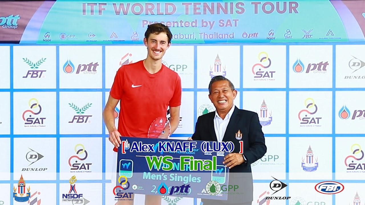 ITF Men's World Tennis Tour (1) MS Final - Alex KNAFF LUX vs Petr BAR BIRYUKOV [1]