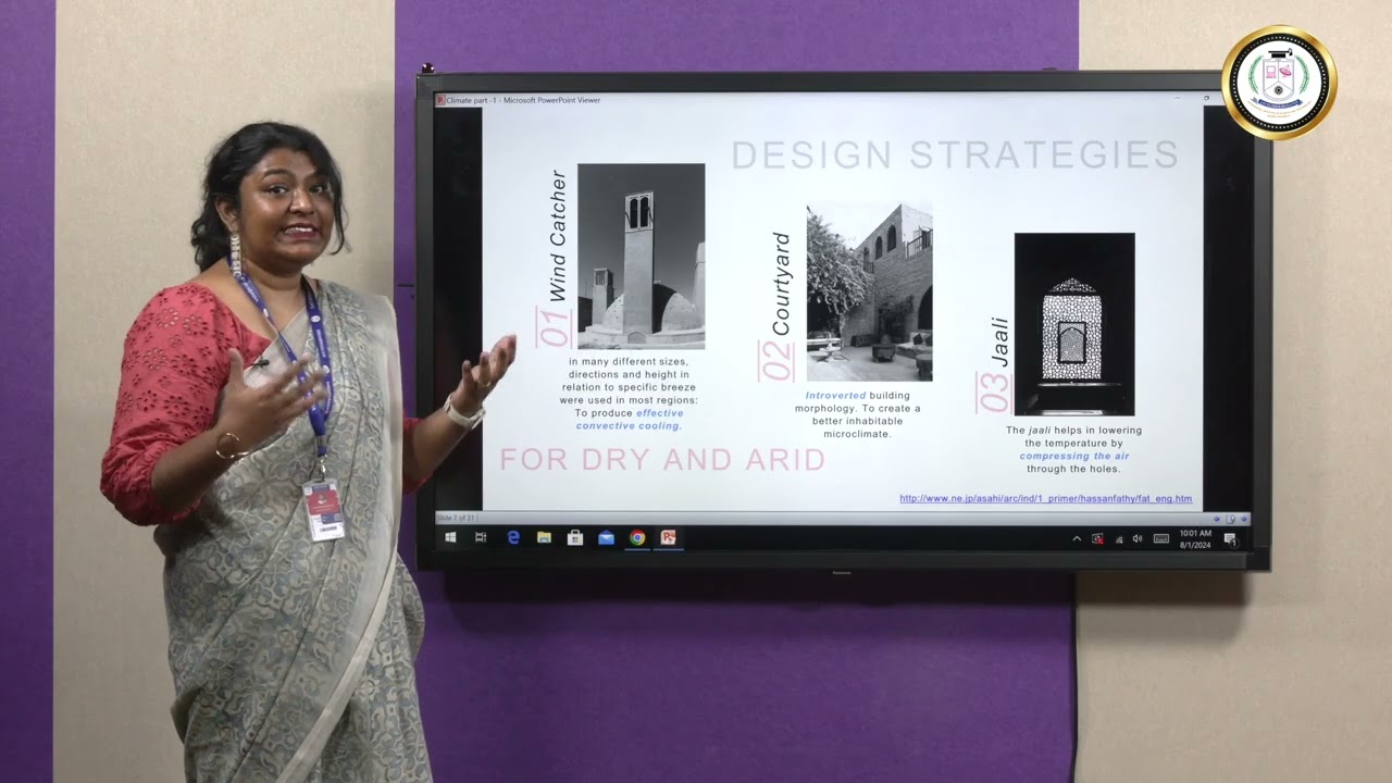 Climate and Architecture in the Tropics Part - 01 - Ar Esther Kiruba