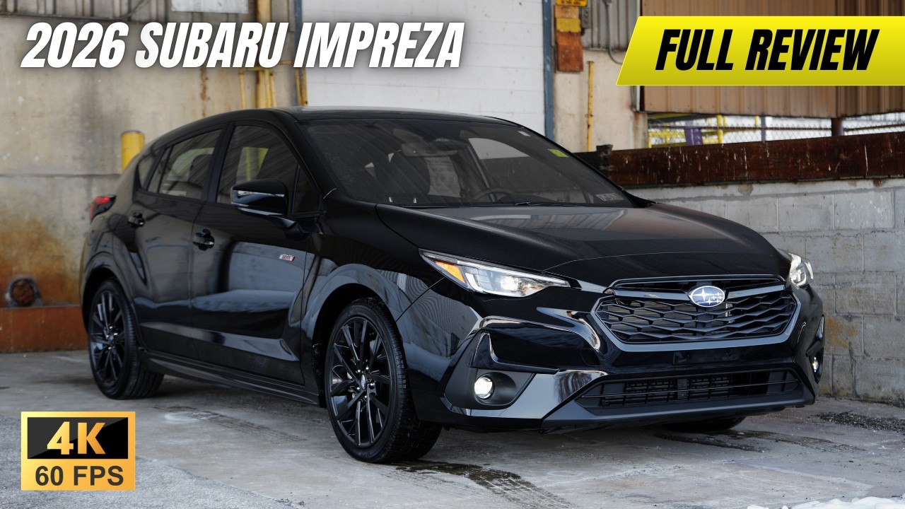 Обзор Subaru Impreza 2026 года | Полный привод в стандартной комплектации!!!