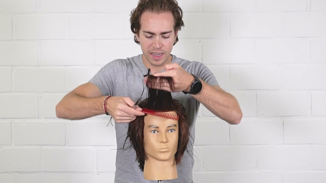 Step-by-step - Men's haircut 'Jeffrey'