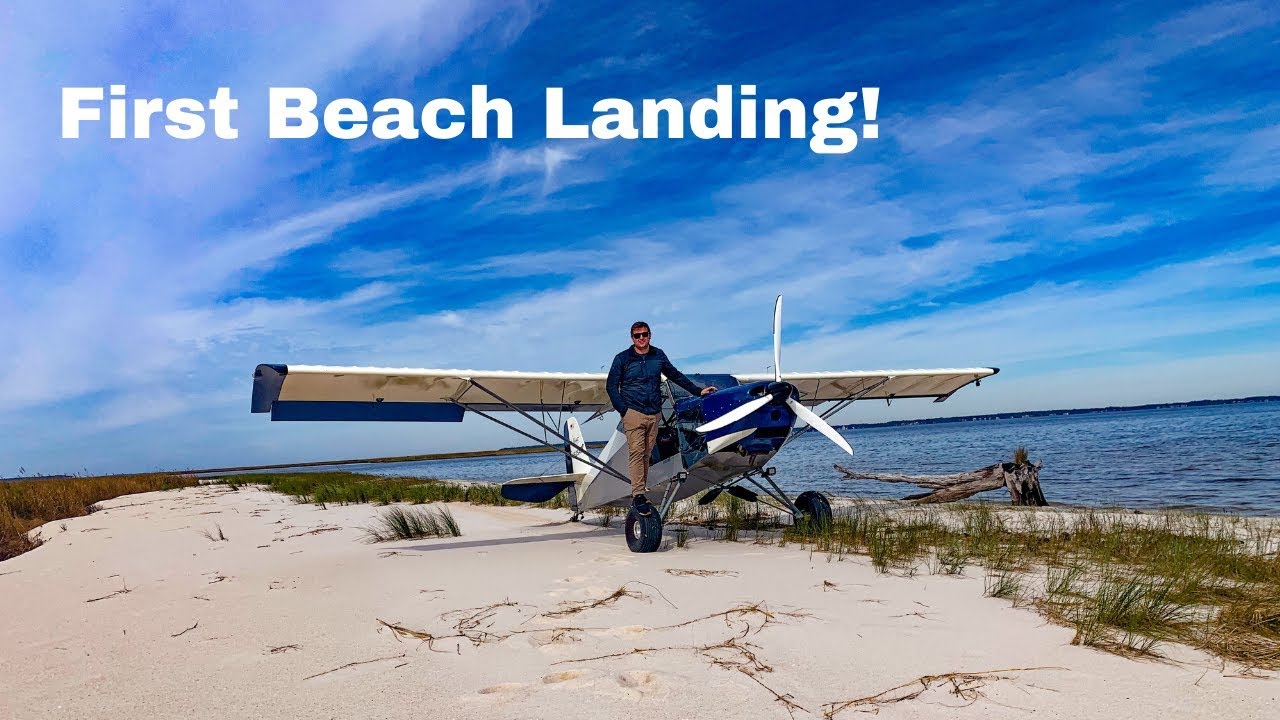 Just Aircraft Highlander Beach Landing!