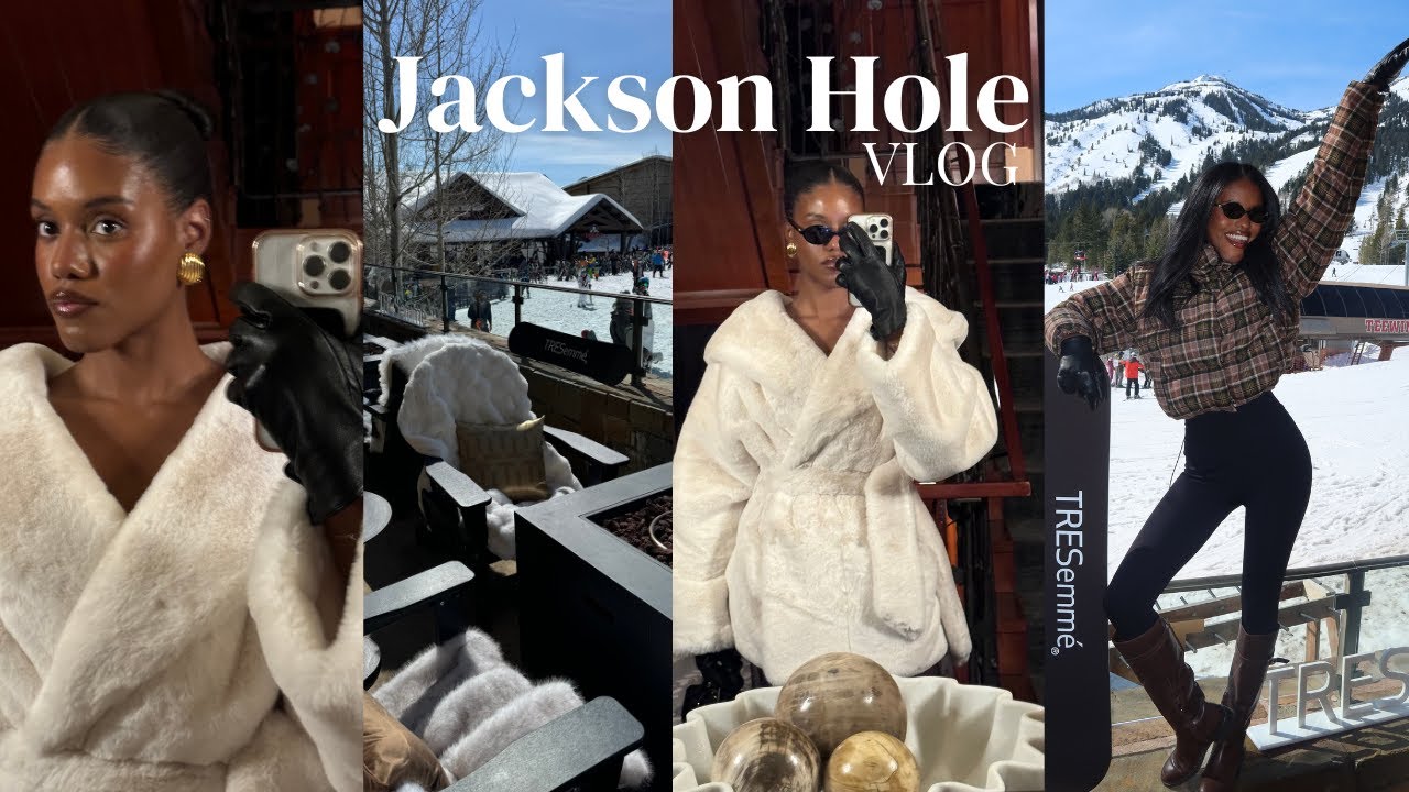 Jackson Hole Vlog | Miami girl takes the cold
