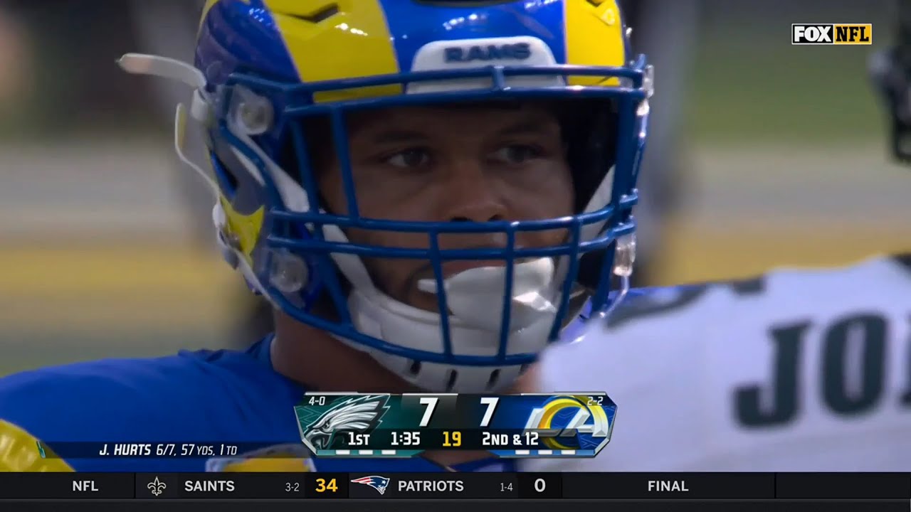 Jason Kelce, Lane Johnson, Landon Dickerson & Jordan Mailata vs Aaron Donald (2023) | OL vs DL