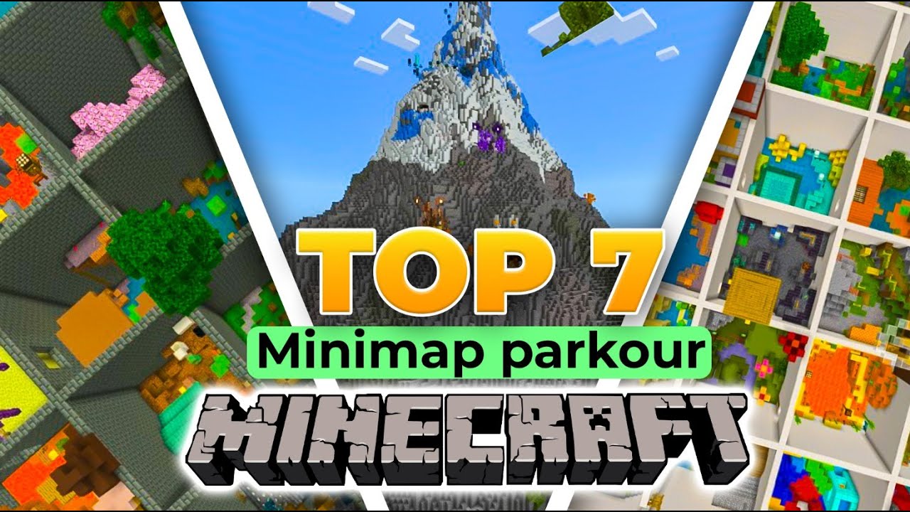 TOP 7 MINIMAP PARKOUR DI MINECRAFT 1.21!!