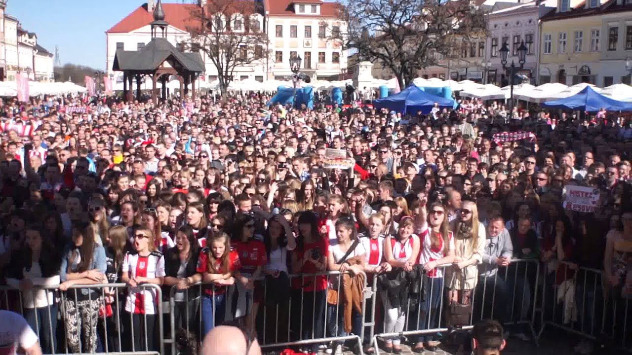 Świętowanie Mistrzostwa Resovia - Hymn
