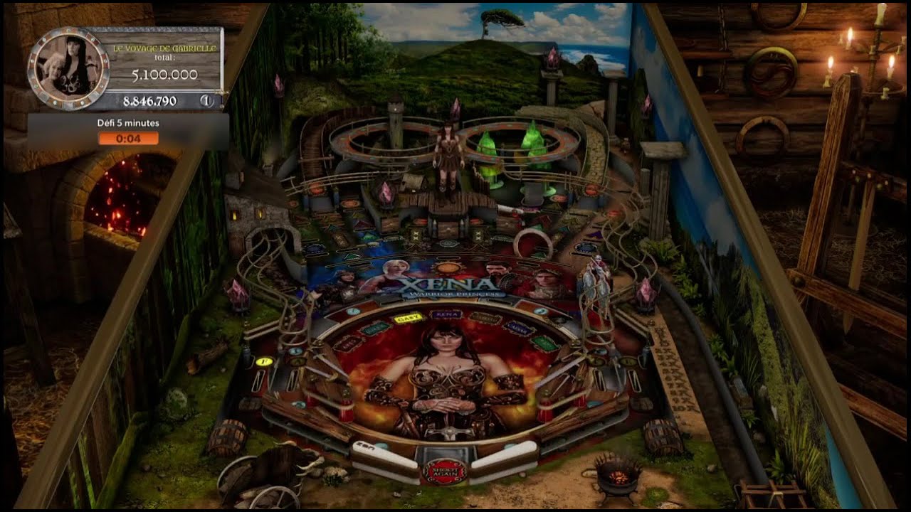 Pinball FX #17 : Défi Temps sur Xena, Battlestar Galactica et Knight Rider.