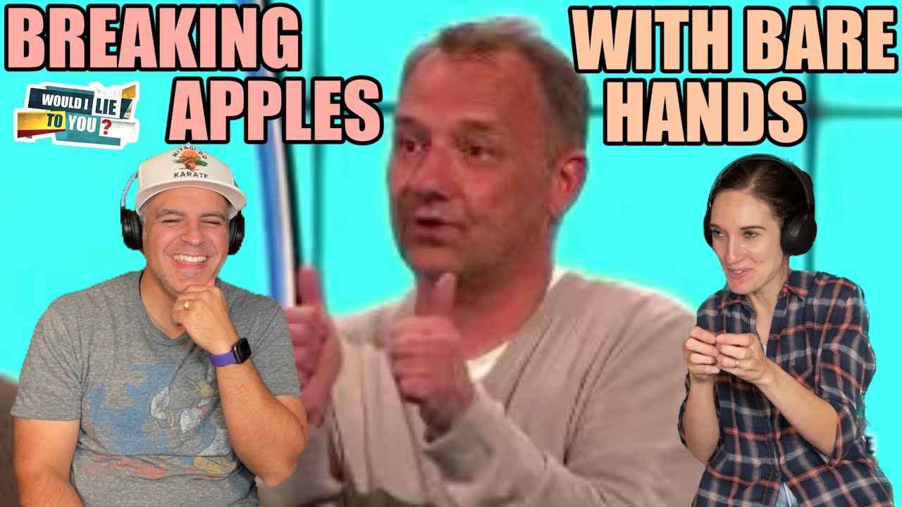 WILTY - Bob Mortimer Claims he can Break an Apple in Half with his Bare Hands REACTION
