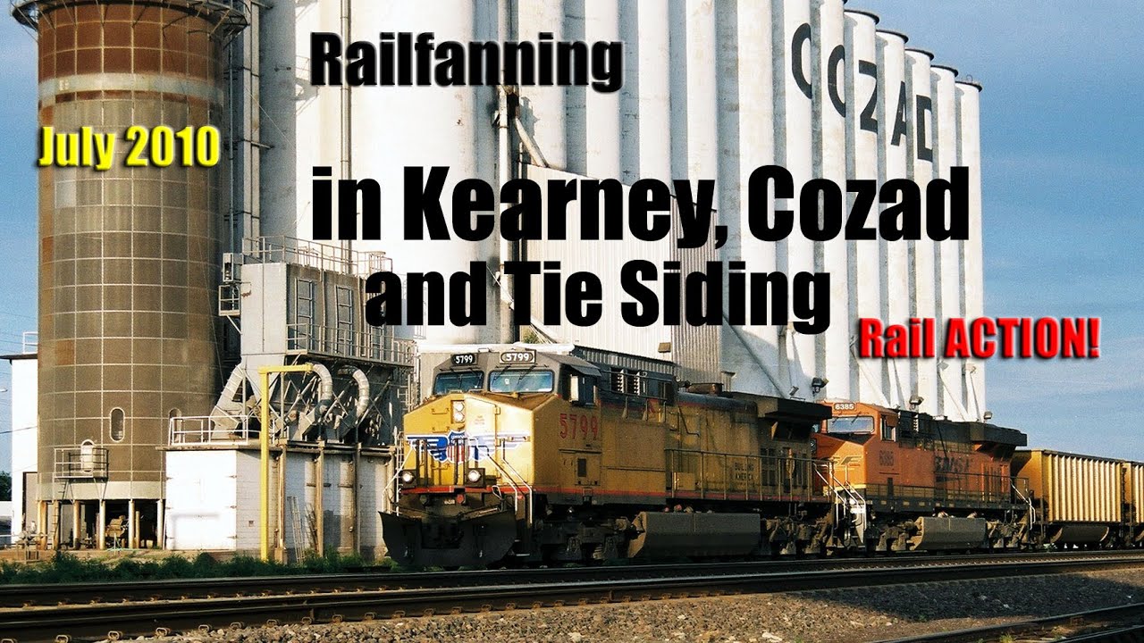 July 2010 Railfanning in Kearney, Cozad & Tie Siding, SD70M SD90MAC SD70ACe AC4400CW C44/60AC ES44AC