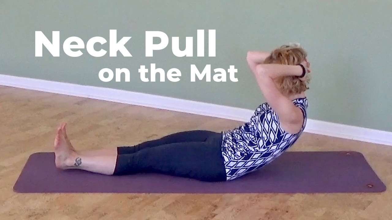 Neck Pull on the Mat ⎮Pilates Encyclopedia