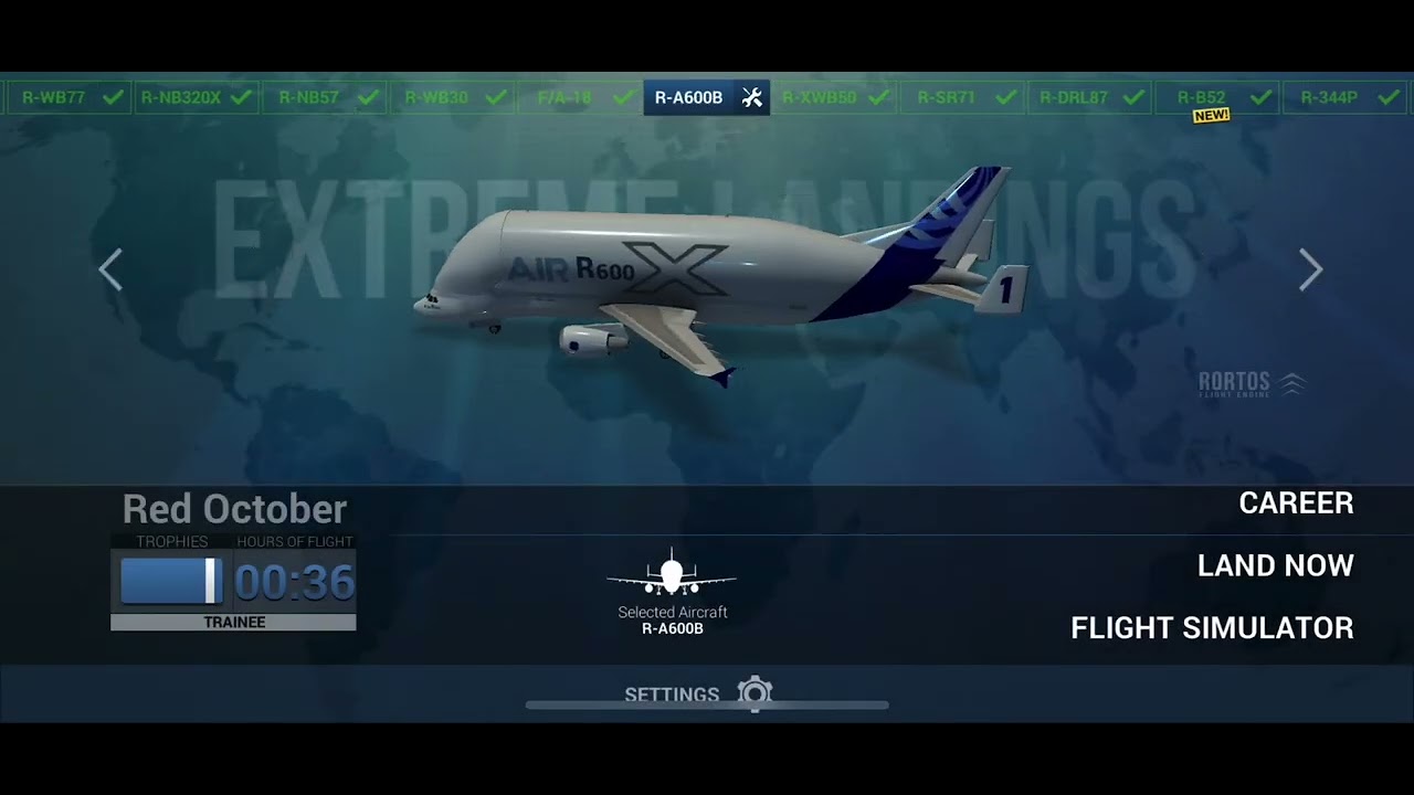 Extreme Landings Land now 5 faults