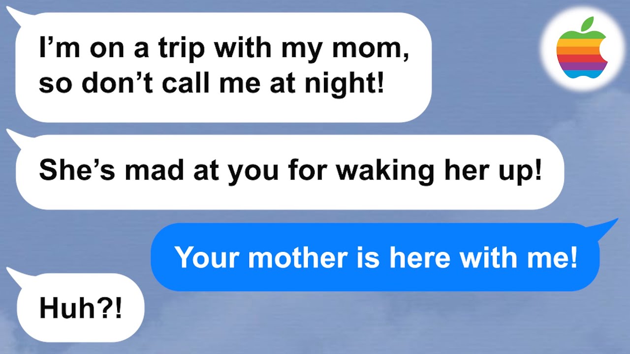 【Apple】My mother-in-law came to visit me in the middle of the night looking like a homeless person!