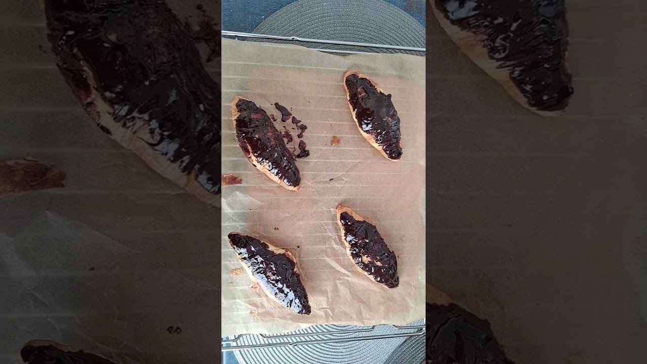 De Thuisbakker dit is het resultaat geworden van de Chocolade Roomcroissantjes