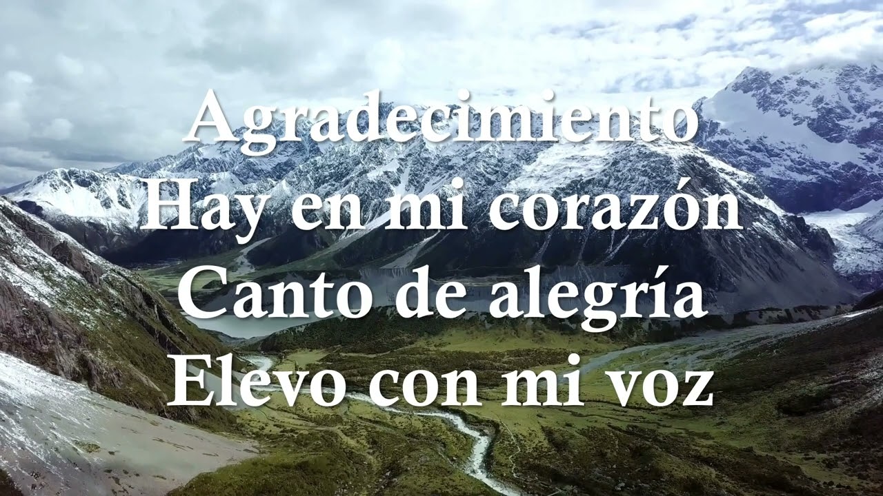 Agradecimiento -  Pista a Piano