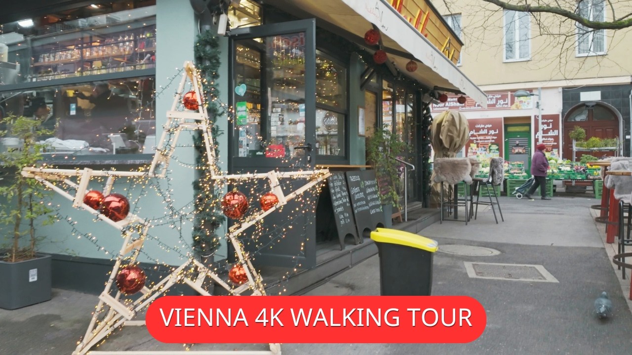 🚶‍♂️💛 Along Metro U4 | From Meidling Hauptstraße to Längenfeldgasse   | Virtual Tour in 4K