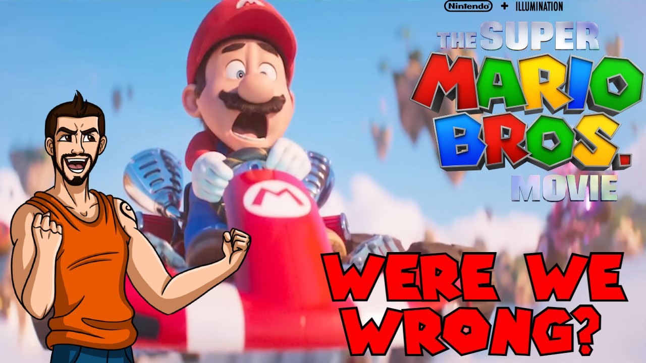 THE MARIO MOVIE ACTUALLY LOOKS REALLY GOOD!!!