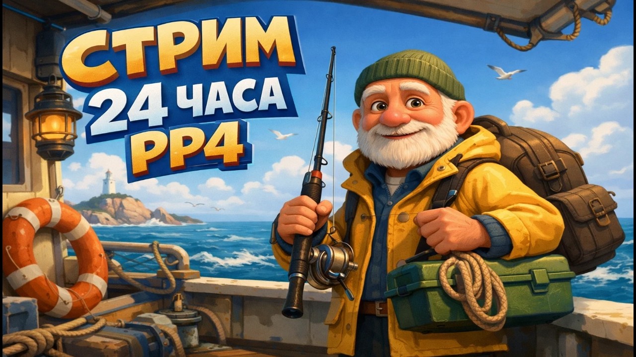 [24 часа stream]  [ДЕНЬ 15] ПЕРВОЕ МОРЕ  РУЛЕТКА КАЖДЫЙ ЧАС | РР4