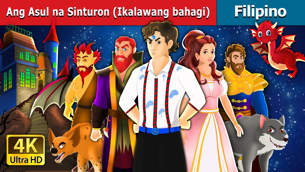 Ang Asul na Sinturon (Ikalawang bahagi) | The Blue Belt (Part 2) in Filipino | @FilipinoFairyTales